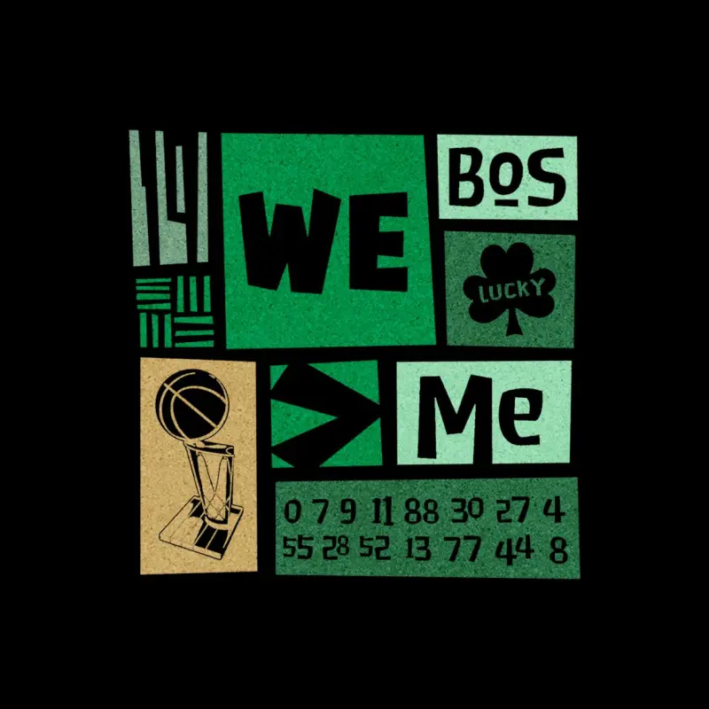 kaiyun.com-凯尔特人季后赛头像投稿，WE＞ME